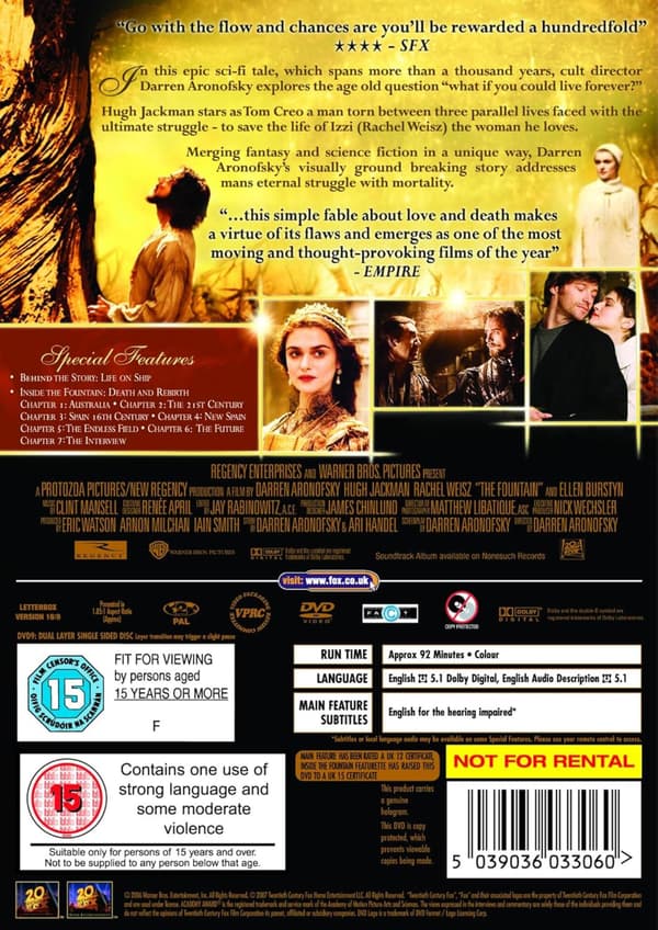 The Fountain (2006) (DVD)