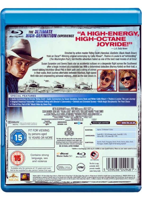Thelma & Louise (1991) (Blu-Ray)