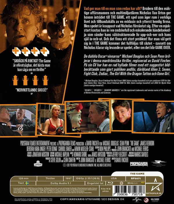 The Game (1997) (Blu-Ray)