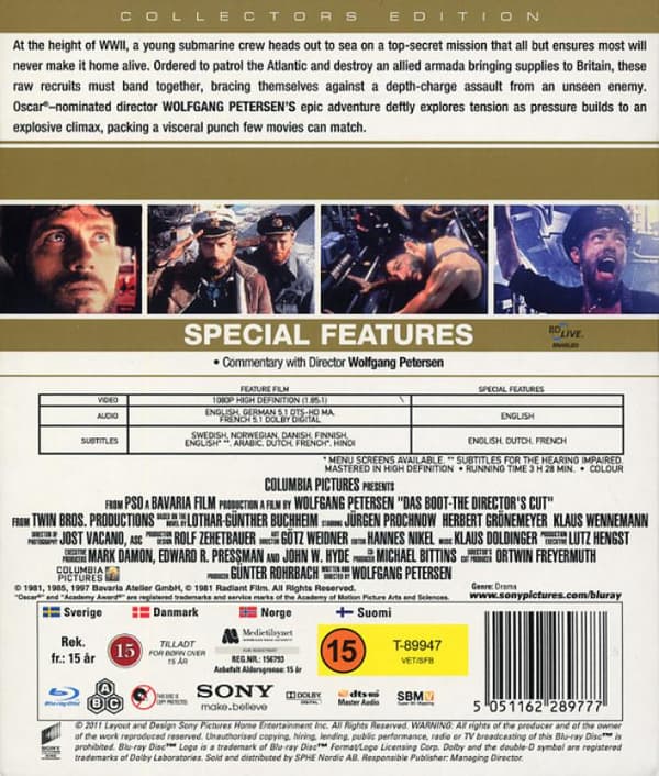Das Boot (1981) (Blu-Ray)