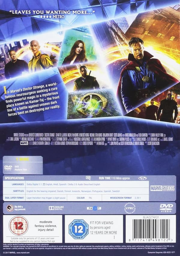 Doctor Strange (2016) (DVD)