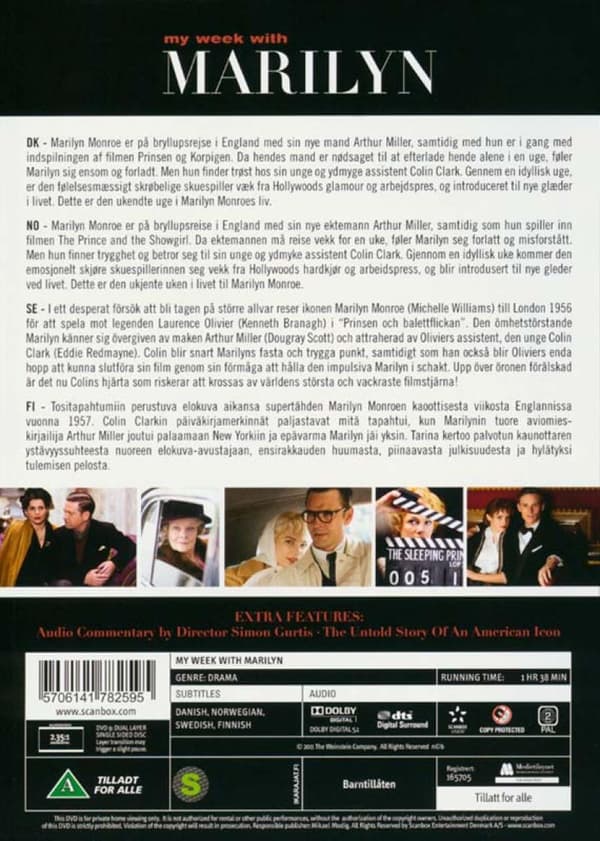 My Week With Marilyn (2011) (DVD)