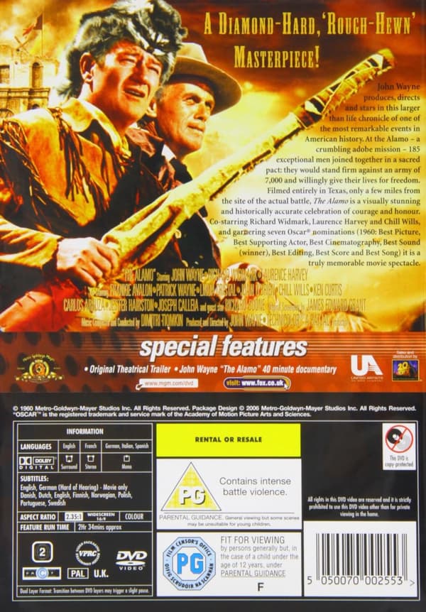 The Alamo (1960) (DVD)