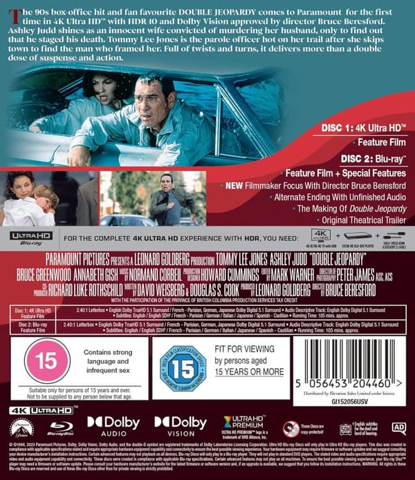 Double Jeopardy (1999) (4K UHD)