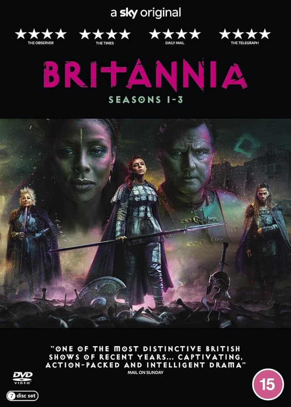 Britannia The Complete Series (2017-2021) (DVD)