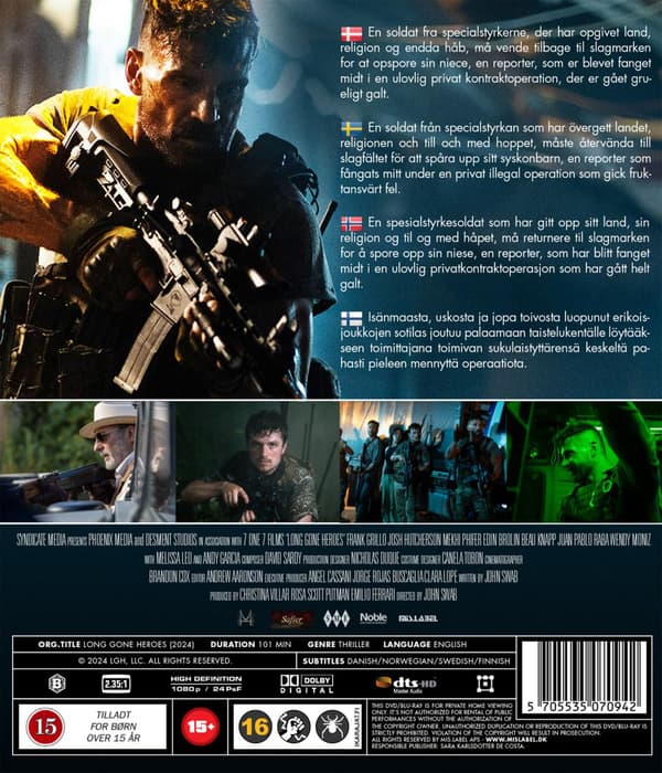 Long Gone Heroes (2024) (Blu-Ray)