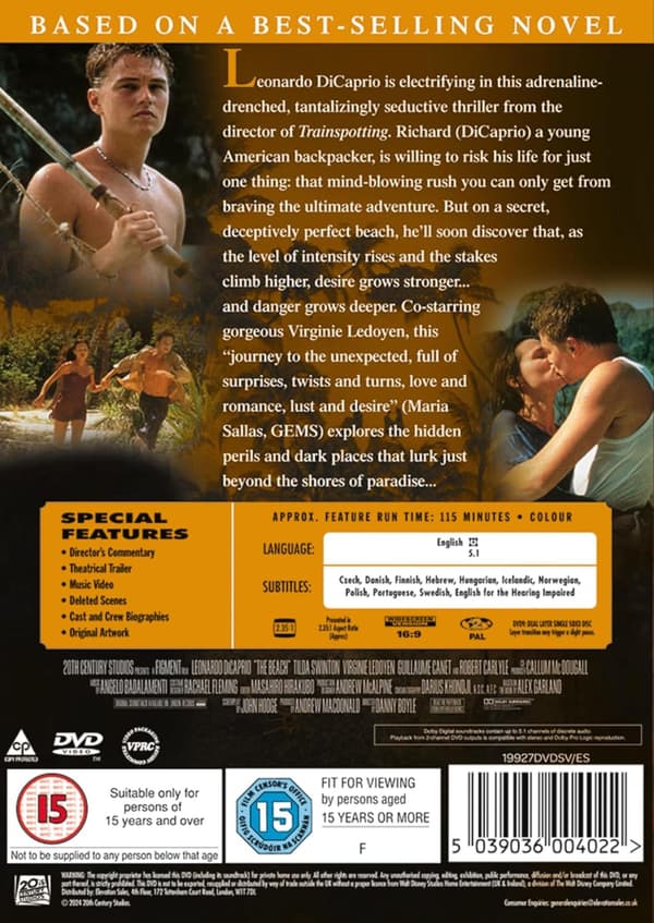 The Beach (2000) (DVD)