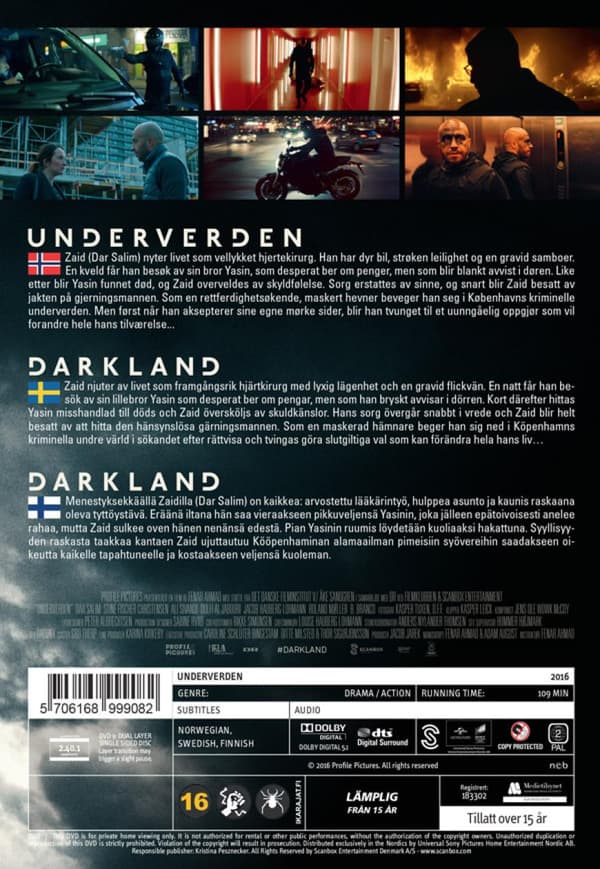 Darkland (2017) DVD (svensk text)