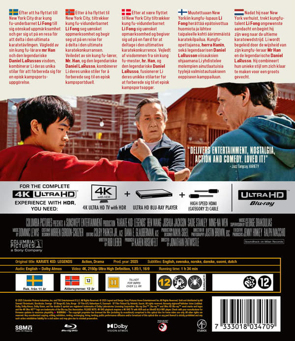 Karate Kid: Legends (2025) (4K UHD)
