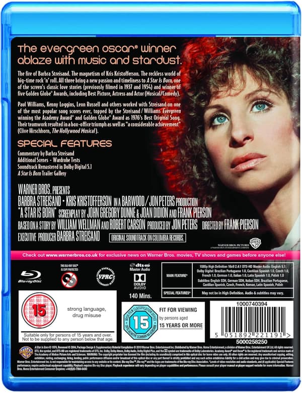 A Star Is Born (1976) (Blu-Ray)