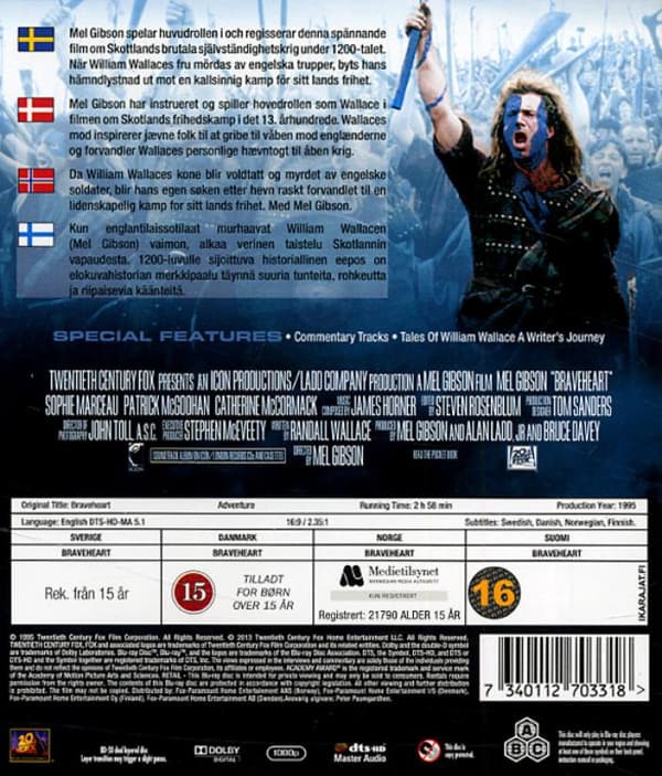 Braveheart (1995) (Blu-Ray)