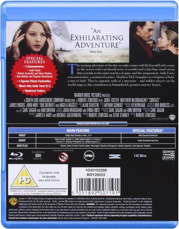 Contact (1997) (Blu-Ray)