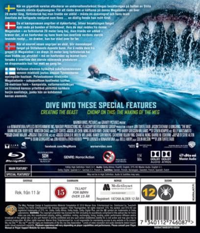 The Meg (2018) (Blu-Ray)