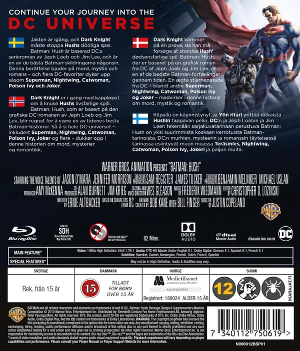 Batman: Hush (2019) (Blu-Ray)