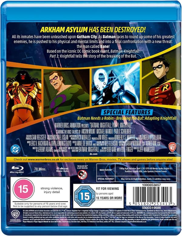 Batman: Knightfall - Part 1 (2026) (Blu-Ray)