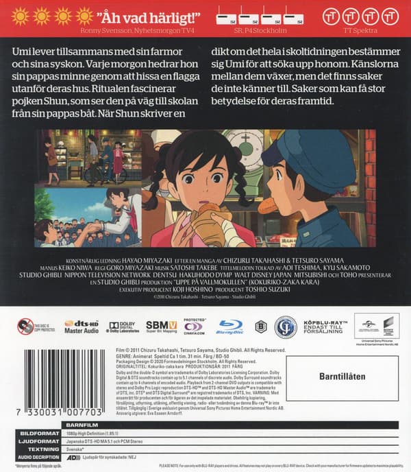 Uppe på Vallmokullen (2011) (Blu-Ray)
