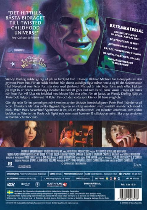 Peter Pans Neverland Nightmare (2025) (DVD)