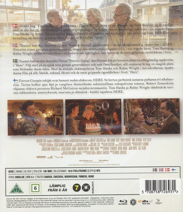 Here (2024) (Blu-Ray)