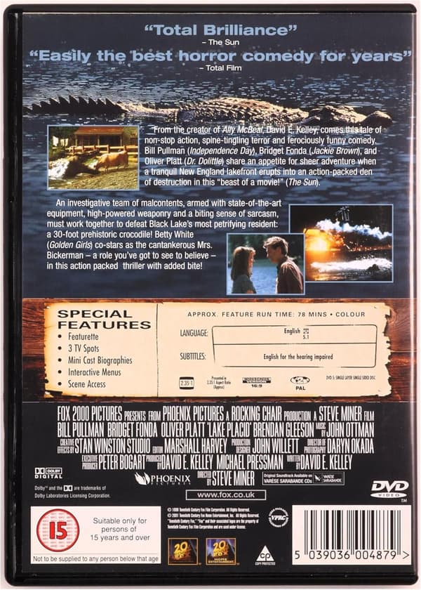 Lake Placid (1999) (DVD)