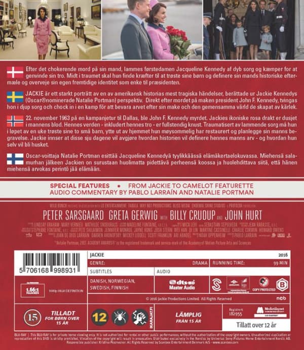 Jackie (2016) (Blu-Ray)