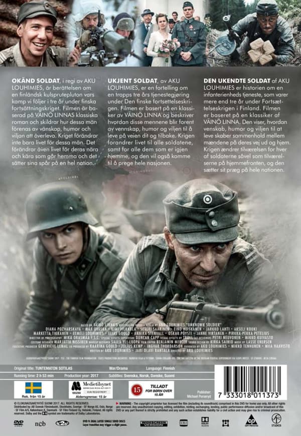 The Unknown Soldier (2017) (DVD)
