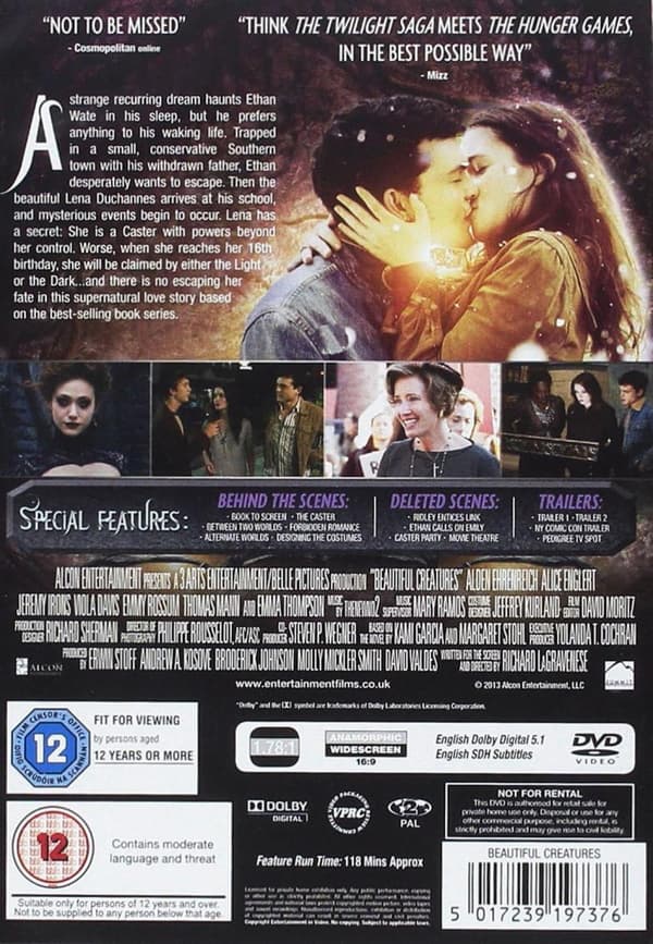 Beautiful Creatures (2013) (DVD)