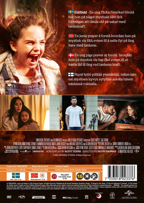 Firestarter (2022) (DVD)