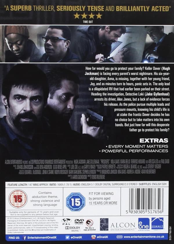 Prisoners (2013) (DVD)