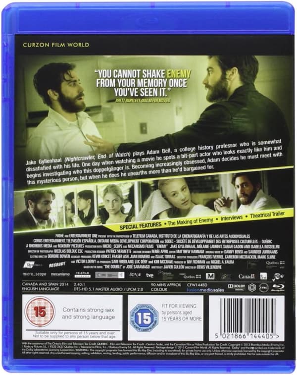 Enemy (2013) (Blu-Ray)