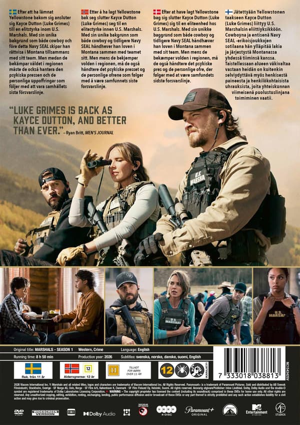 Marshals Season 1 (2026) (DVD)