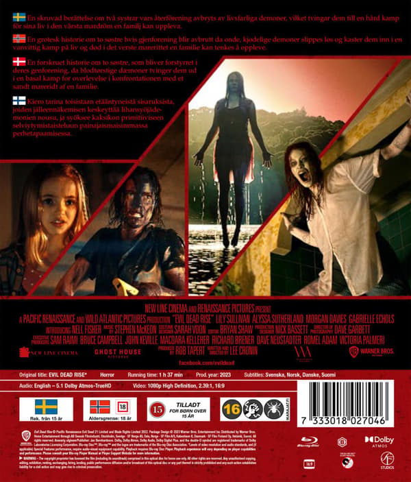 Evil Dead Rise (2023) (Blu-Ray)