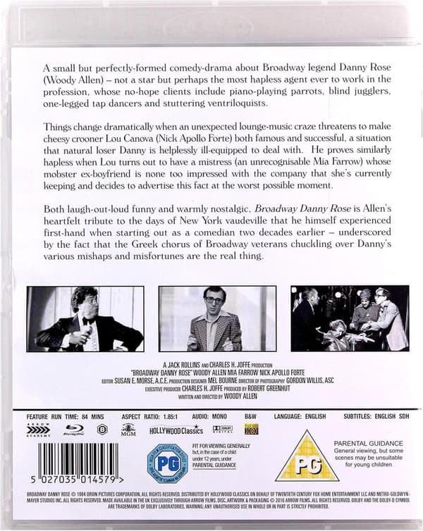 Broadway Danny Rose (1984) (Blu-Ray)
