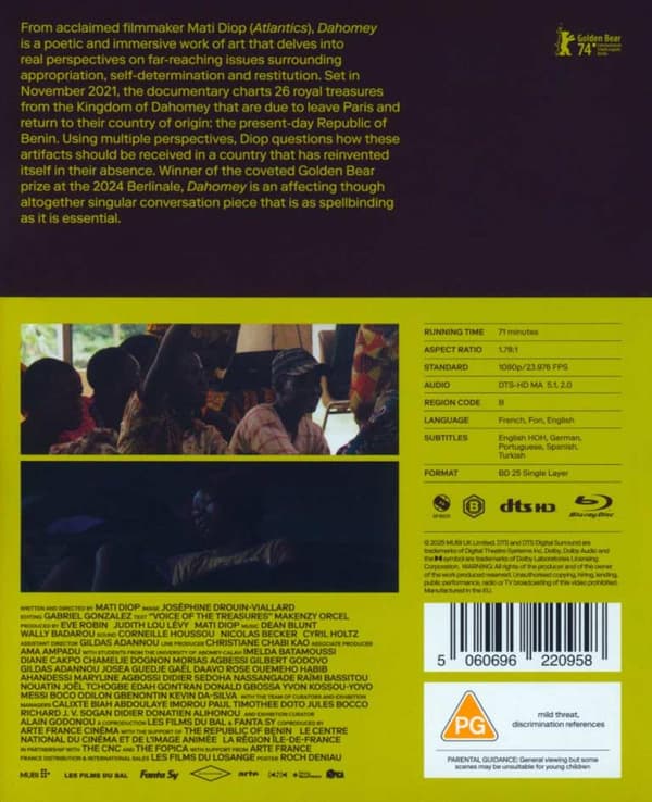 Dahomey (2024) (Blu-Ray)