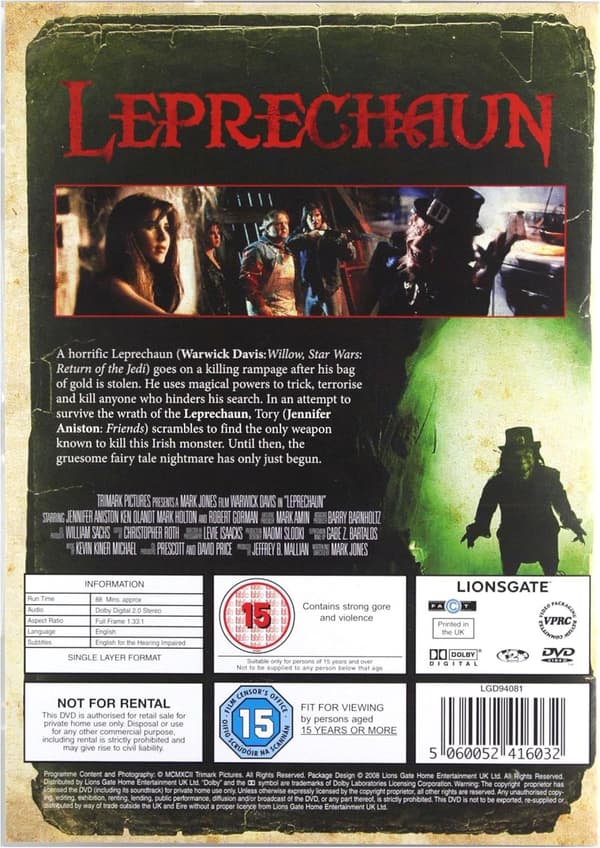 Leprechaun (1993) (DVD)
