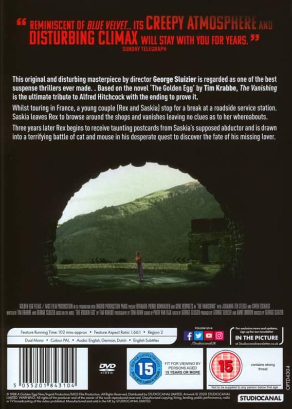The Vanishing (1988) (DVD)