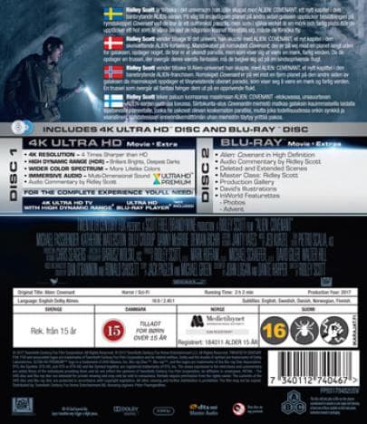 Alien: Covenant (2017) (4K UHD)