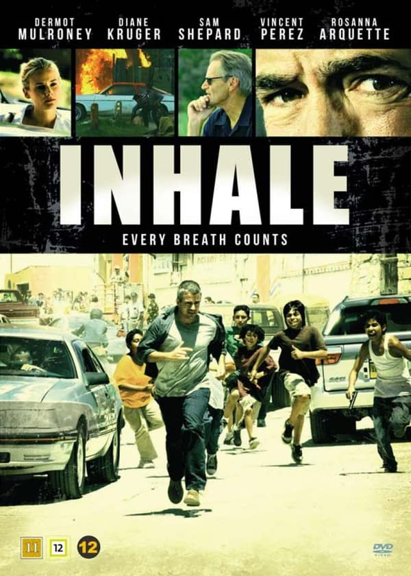 Inhale (2010) DVD (svensk text)