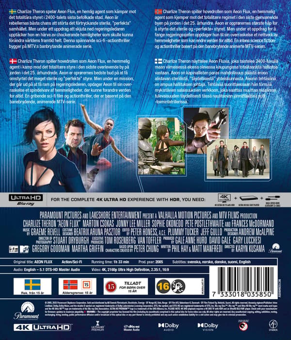 Aeon Flux (2005) (4K UHD)