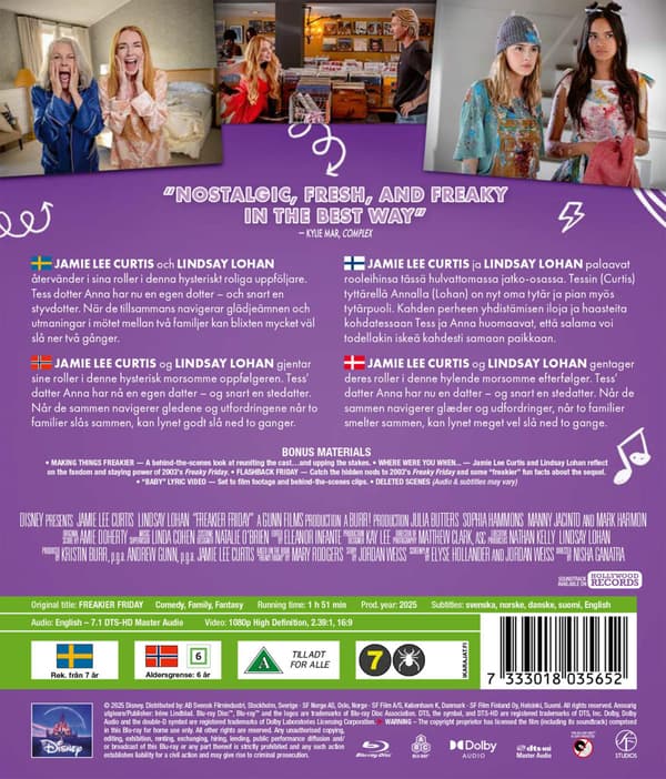 Freakier Friday (2025) (Blu-Ray)
