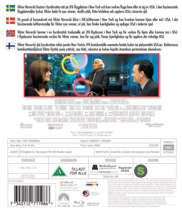 The Terminal (2004) (Blu-Ray)