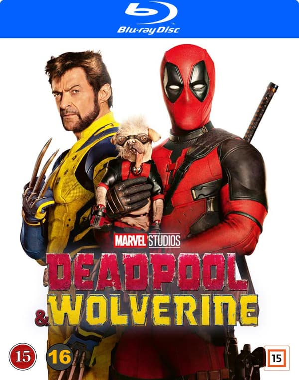 Deadpool & Wolverine (2024) / X-Men Blu-Ray (svensk text)