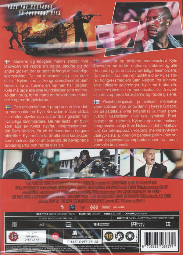 Rogue Hostage (2021) (DVD)