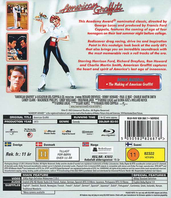 American Graffiti (1973) (Blu-Ray)