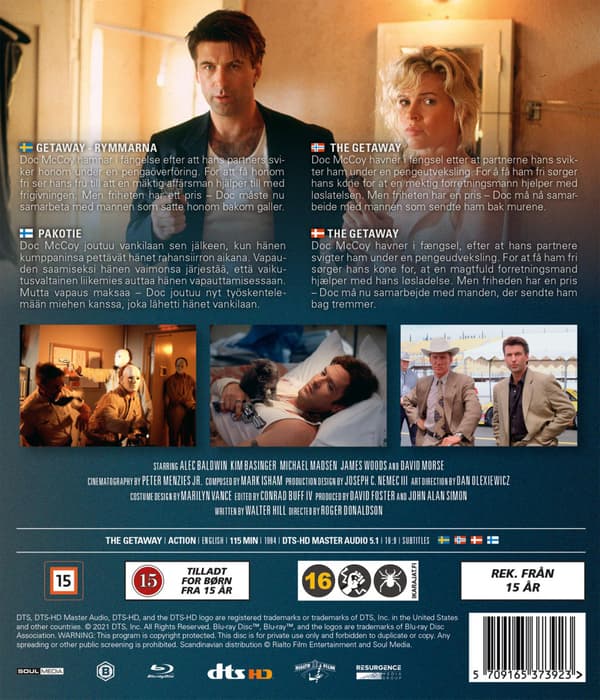 The Getaway (1994) (Blu-Ray)