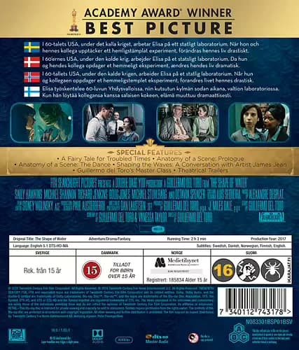 The Shape Of Water (2017) (Blu-Ray)