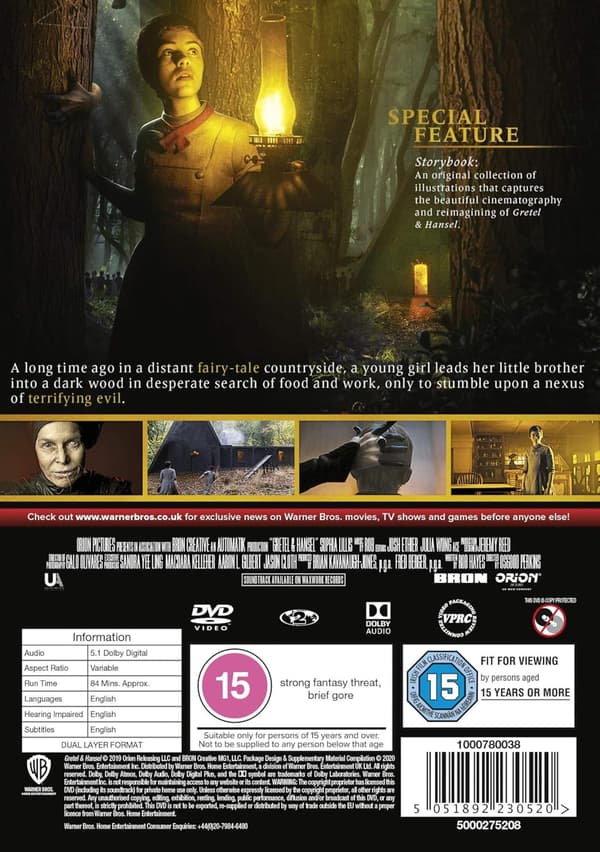 Gretel & Hansel (2020) (DVD)