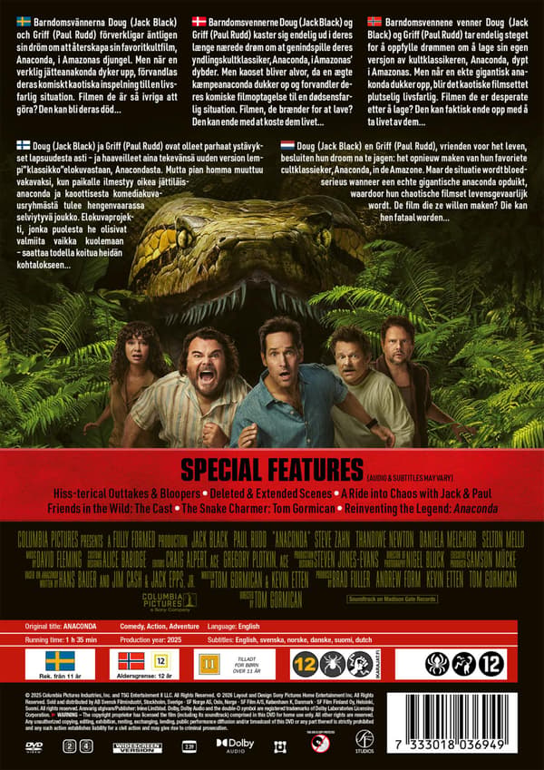 Anaconda (2025) (DVD)
