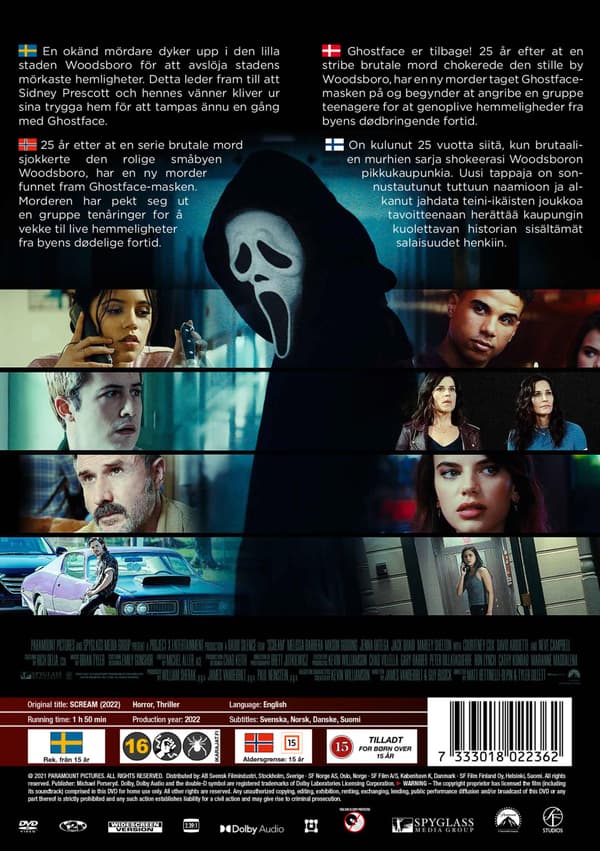 Scream V (2022) (DVD)