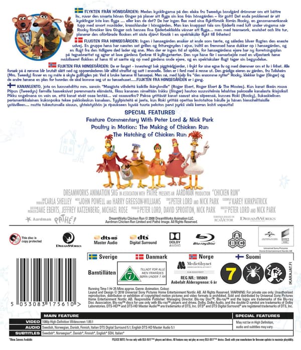 Chicken Run (2000) (Blu-Ray)