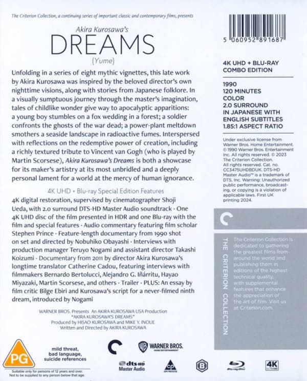 Dreams (1990) (4K UHD)